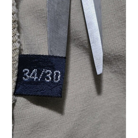 Polo Ralph Lauren Pants Mens 34x30 Vintage Philip Chino Khaki Casual - Picture 10 of 12